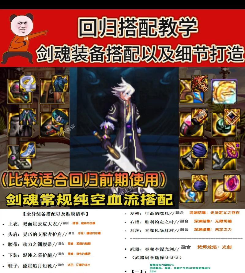 剑魂毕业装备搭配盖聂效果如何？值得尝试吗？
